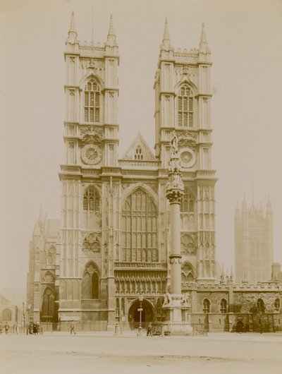 General view of Westminster Abbey by English Photographer